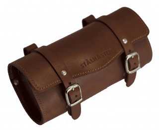 Leather saddle bag