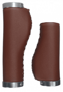 Handle Brown Leather 92/127Mm Locking Ring (MOD. G-726)