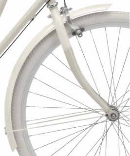 Framskärm Stålhästen Vit