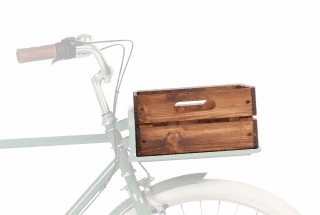 Trälåda till frampakethållare