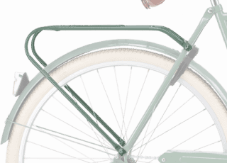 Rear carrier Stålhästen Green