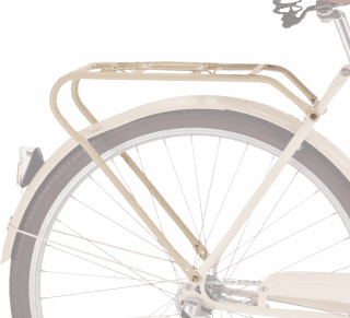 Rear carrier Stålhästen Cream