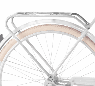 Rear Carrier Stålhästen White