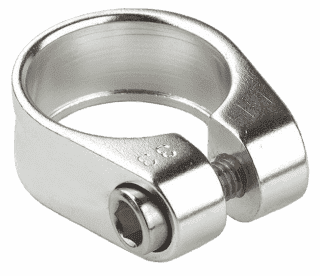 Sadelstolpsklämma Promax 31,8mm (27,2) Silver