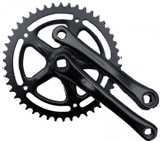 Vevarmsset Effekt 3/Sport (170Mm/46T) Svart