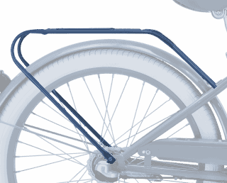 Pakethållare 20 Blå