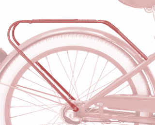 Pakethållare 20 Rosa