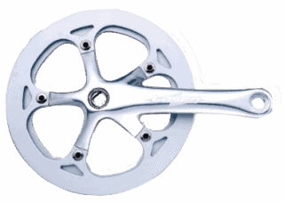 Vevarmsset Effekt 8 170mm/46T silver Lasco