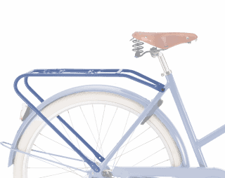 Pakethållare Prima Denim blå